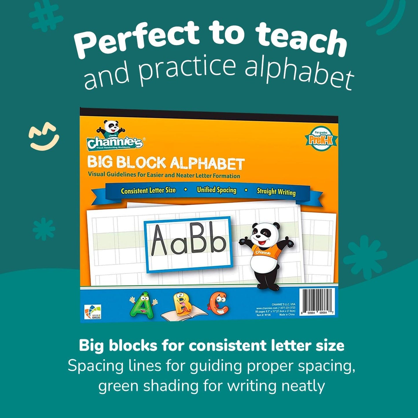 Dry Erase Number & Alphabet Flashcards for Kids Ages 3-5, 10 Numbers & 26 Visual ABC Flash Cards, Homeschool Learning Supplies, Summer School & After School Teaching Supplies for Handwriting Practice