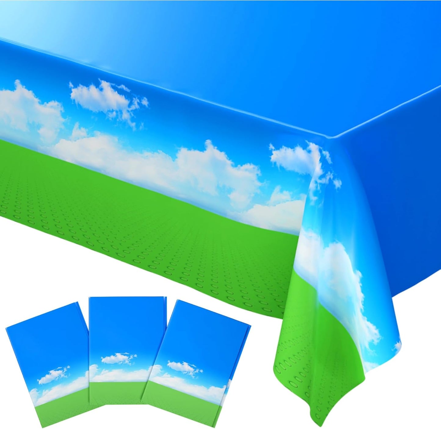 Blue Orchards Science Table Covers (Pack of 3) - 54"x108" XL - Science Birthday Party Decorations, Chemistry Party, Laboratory Theme Table Cloth