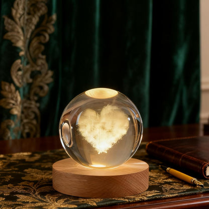 3D Solar System Crystal Ball, 2.4in Universe Gifts Decorative Quartz Glass Ball, Space Laser Engraved Model Astronomy Decor, Physics Display Sculpture Home Decor Crafts for Friends Mom Women Boys