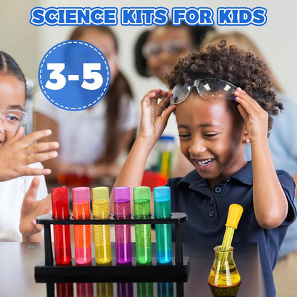 Test Tubes Dropper Beaker Set, Science Kits for Kids, Droppers Chemistry Set STEM Toys for Toddlers, Preschool Science Center Materials, Science Experiments for Kids 4-6 Homeschool Supplies