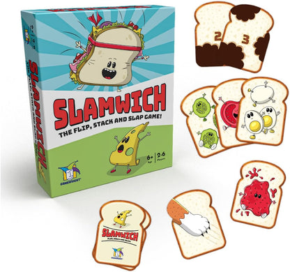 Gamewright – Slamwich – A Fast Flipping Card Game for Kids – Ages 6 and Up – Great for Family Game Night