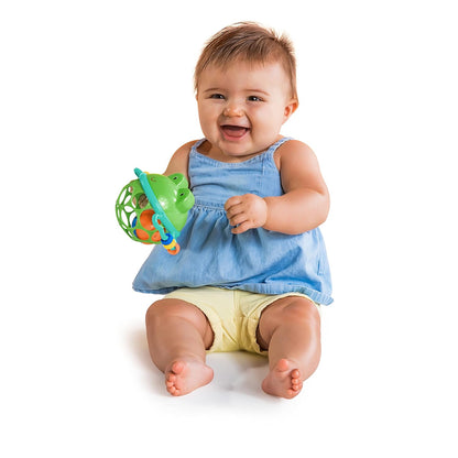 Bright Starts Soothers & Shakers 7pc Gift Set - BPA-Free Baby Rattles, Teethers and Stroller Toys, Unisex, Newborn+