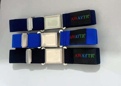 AWAYTR 3 PCS Kids Adjustable Magnetic Belts - Easy to Use Magnetic Buckle Belt for Boys and Girls