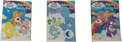 Care Bears Coloring and Activity Pad 3 Pack, Bear Time for All