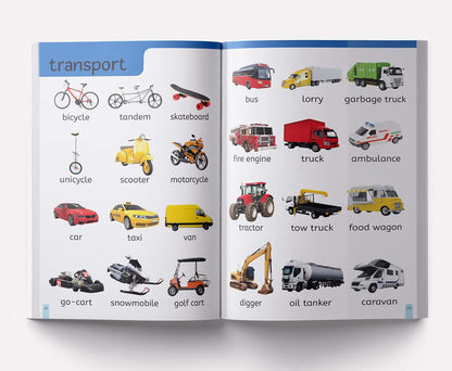 My First 1000 Words: Early Learning Picture Book to learn Alphabet, Numbers, Shapes and Colours, Transport, Birds and Animals, Professions, Opposite Words,