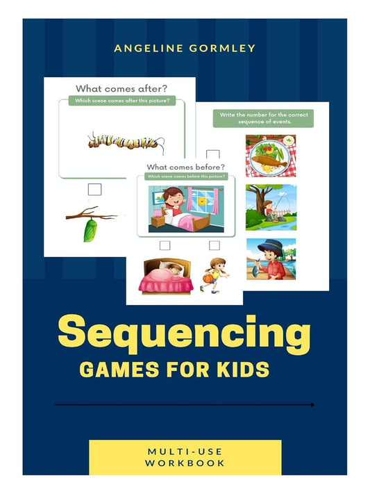 Sequencing Games For Kids Multi Use Workbook