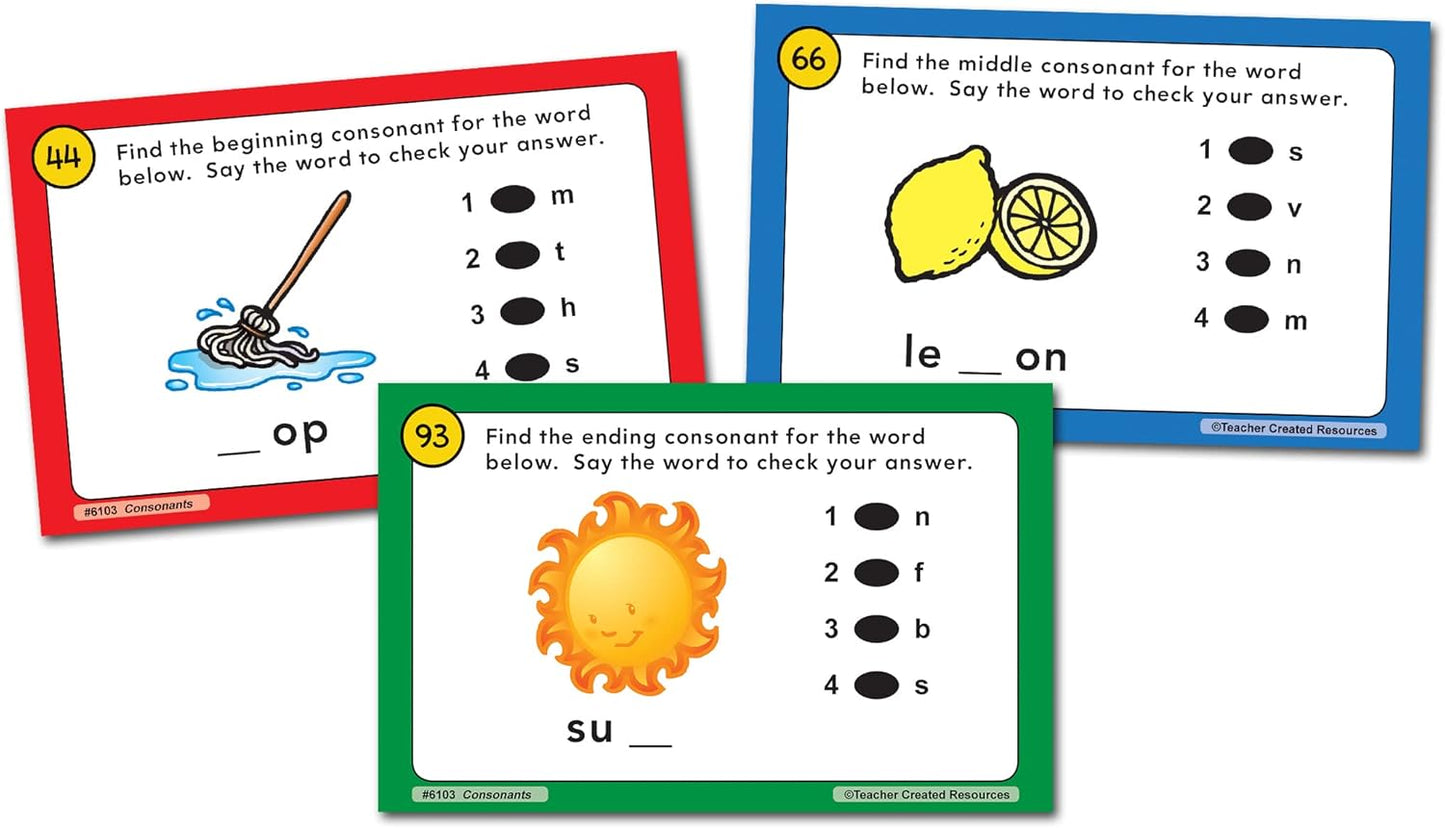 Teacher Created Resources Power Pen Learning Cards: Blends & Digraphs