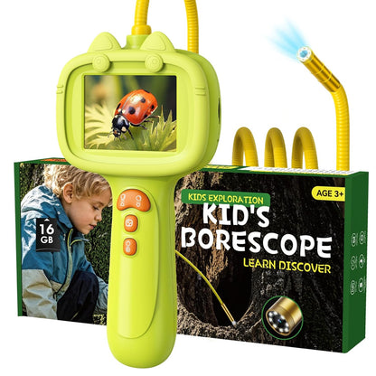 BESTISAN Borescope Scope Snake Camera with Light,Best Birthday Gifts for Boys,Girls Ages 4 5 6 7 8 9 10 11 Years Old,STEM Nature Science Exploration Educational Toy for Outdoor Indoor Adventures
