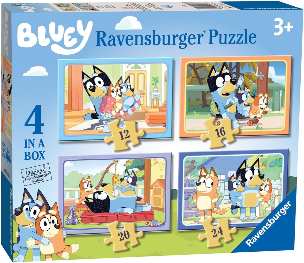 Ravensburger Bluey 35 Piece Jigsaw Puzzle for Kids Age 3 Years Up - Educational Toddler Toys