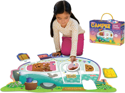 Peaceable Kingdom Hoot Owl Hoot Floor Puzzle – Giant Floor Puzzle for Kids Ages 5 & up – Great for Classrooms