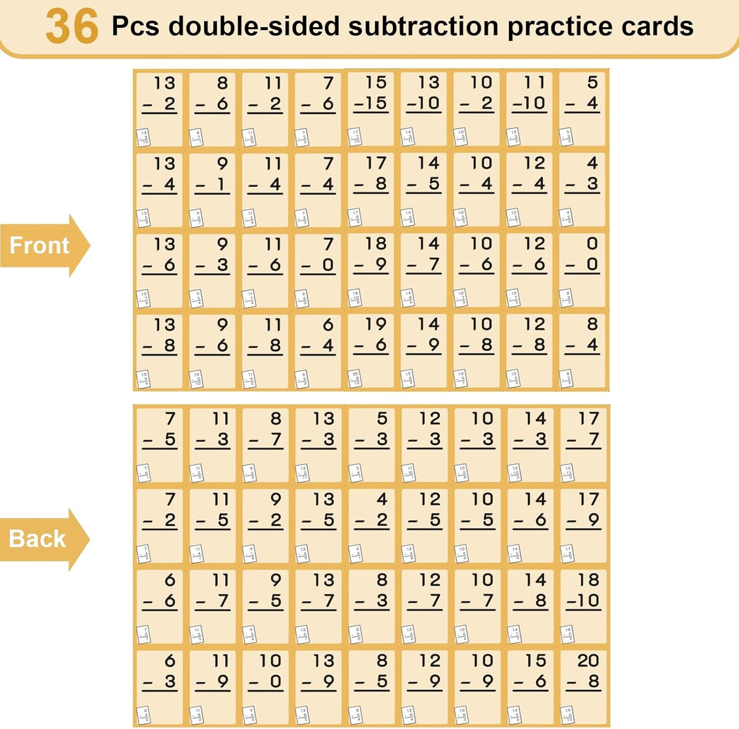 1-12 Math Flash Cards with 6 Dry Erase Pens, 15Pcs Big Multiplication Flash Cards + 36 Pcs Random Double-Sided Multiplication Practice Cards, Educational Math Flashcards for Kids Ages 6+