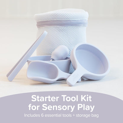 Inspire My Play Purple Sensory Bin Accessories Start Kit - Sensory Bin Toys - Messy Play Tools