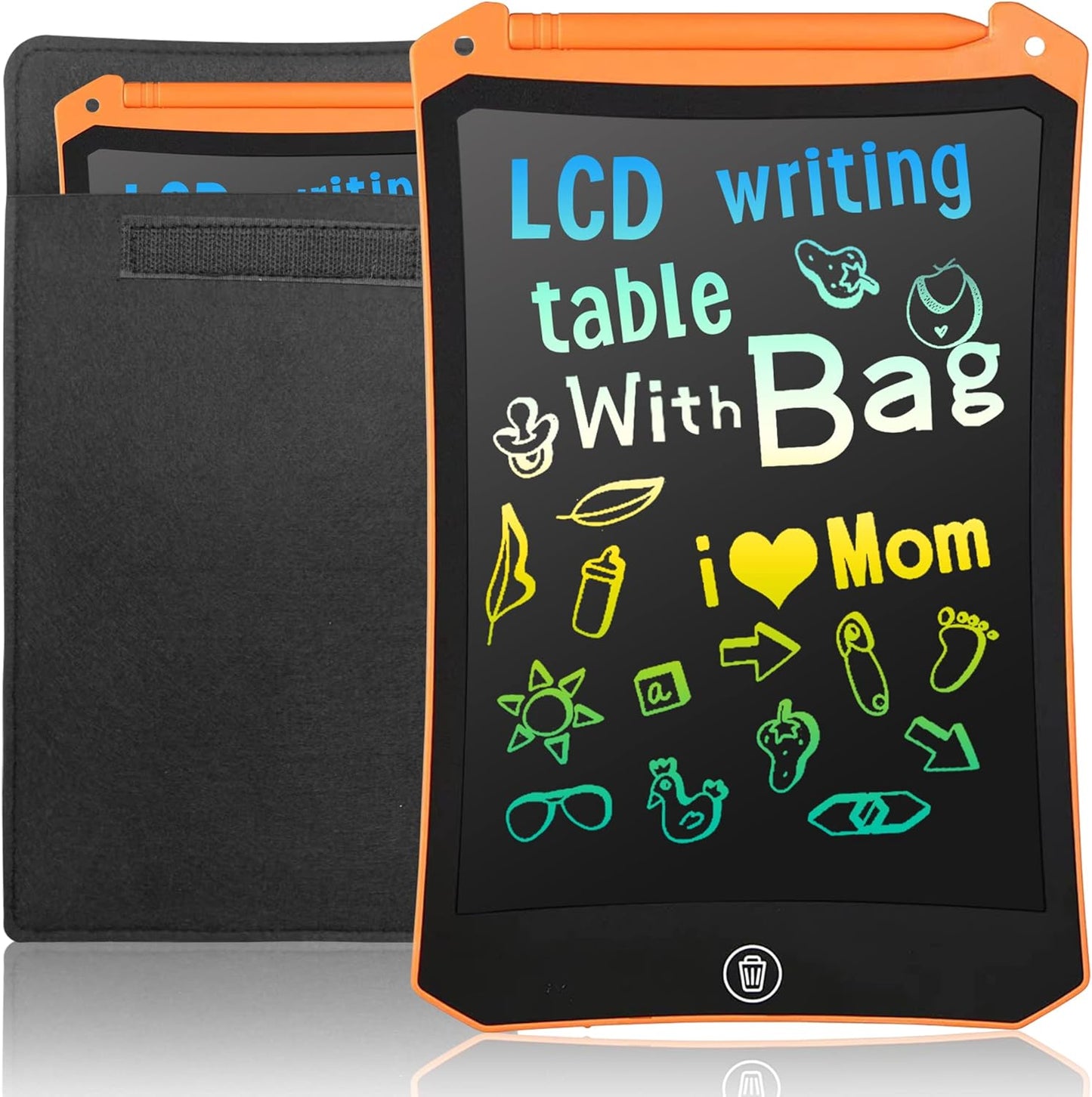 4 Pack LCD Writing Tablet for Kids, Colorful Toddler Drawing Tablet Doodle Board, Erasable Reusable Electronic Drawing Pad, LEYAOYAO Educational and Learning Toy for 3-6 Years Old Boy and Girl