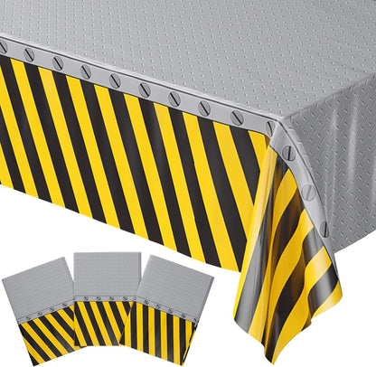 Blue Orchards Science Table Covers (Pack of 3) - 54"x108" XL - Science Birthday Party Decorations, Chemistry Party, Laboratory Theme Table Cloth