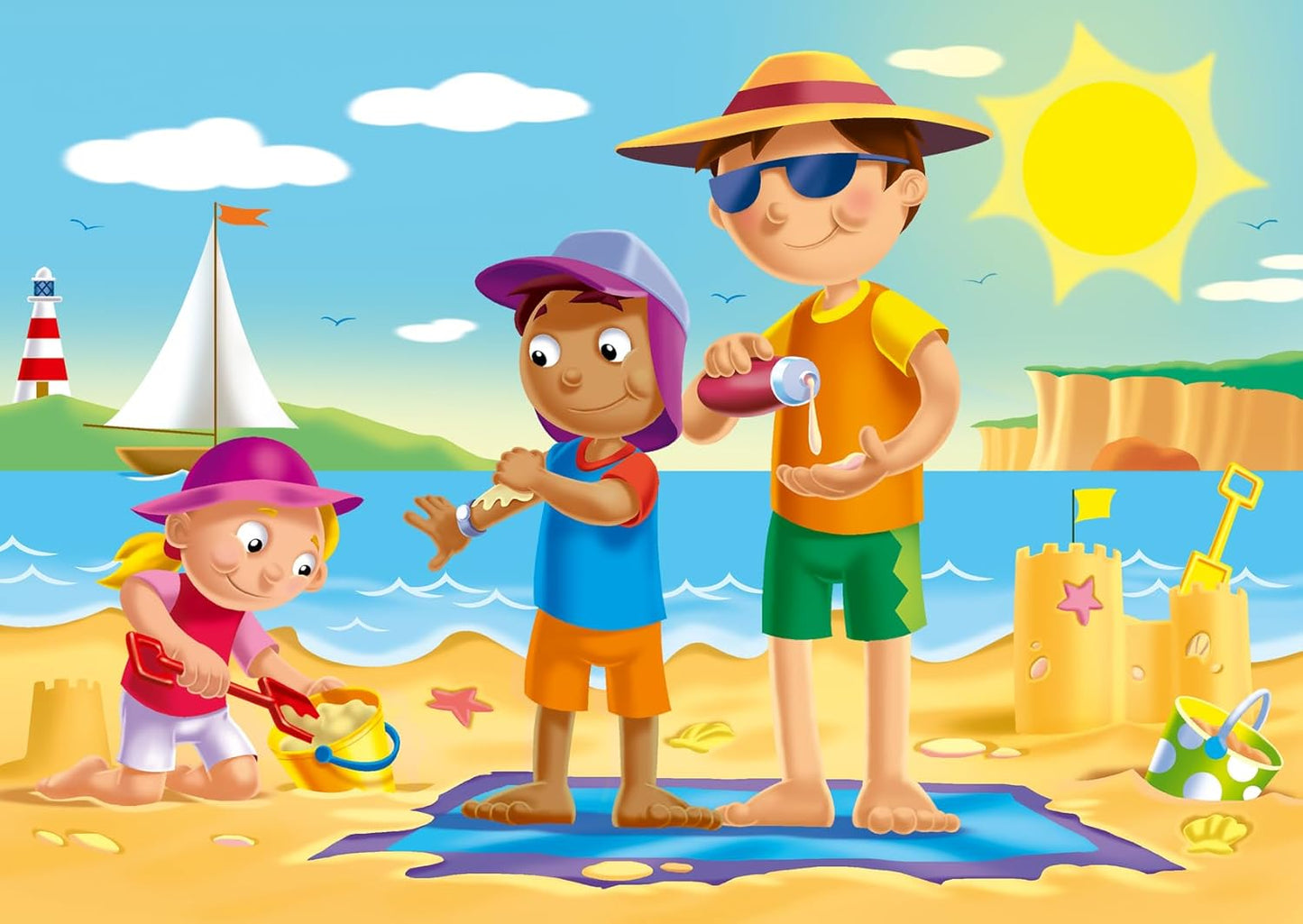 Ravensburger My First Puzzles: What's The Weather? (6: 8: 10 & 12 Piece) Jigsaw Puzzle for Kids - Every Piece is Unique, Pieces Fit Together Perfectly - MESH Accredited