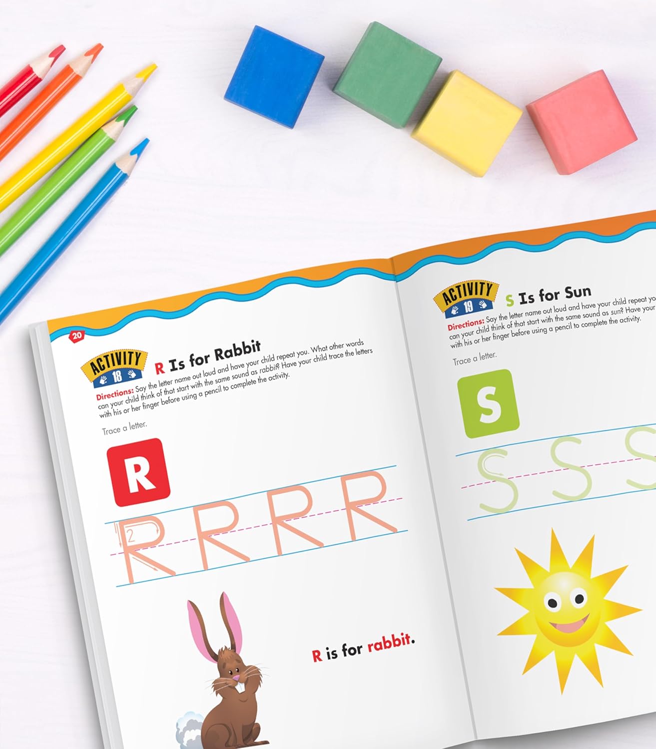 Carson Dellosa Big Skills Tracing Books for Kids Ages 3-5, Numbers, Shapes, and Letter Tracing for Kids Ages 3-5, Early Learning Phonics and Math Toddler Activity Book Set for Preschool & Kindergarten