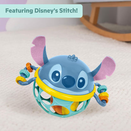 Bright Starts Oball Musical Toy, Jingle & Shake Pal, BPA-Free Easy-Grasp Baby Rattle Toy, Ages Newborn+