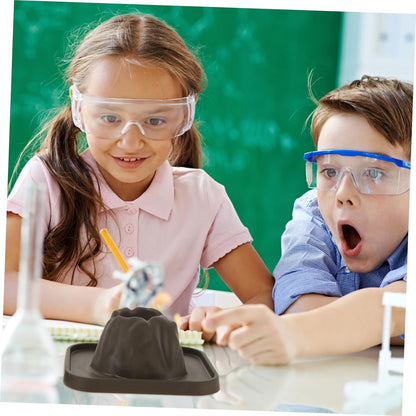 SEWACC 25pcs Volcanic Model School Figure Model Volcano Eruption Prop Science Kit for Kids Classroom Experiment