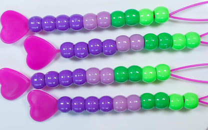 BeadBox: Sustainable Hair Beads for Kids, Reusable Organizer Storage Solution | 160 Hair Beads for Kids | Automatic Hair Bead Threader (Candy)