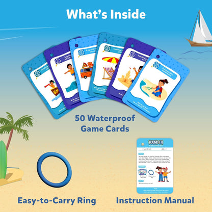 Skillmatics Outdoor Scavenger Hunt Card Game - Found It, Learning Toys, Educational Game Collections, Gifts for Kids, Boys, Girls and Families, for Ages 4, 5, 6, 7, Perfect for Home, School, Playdates