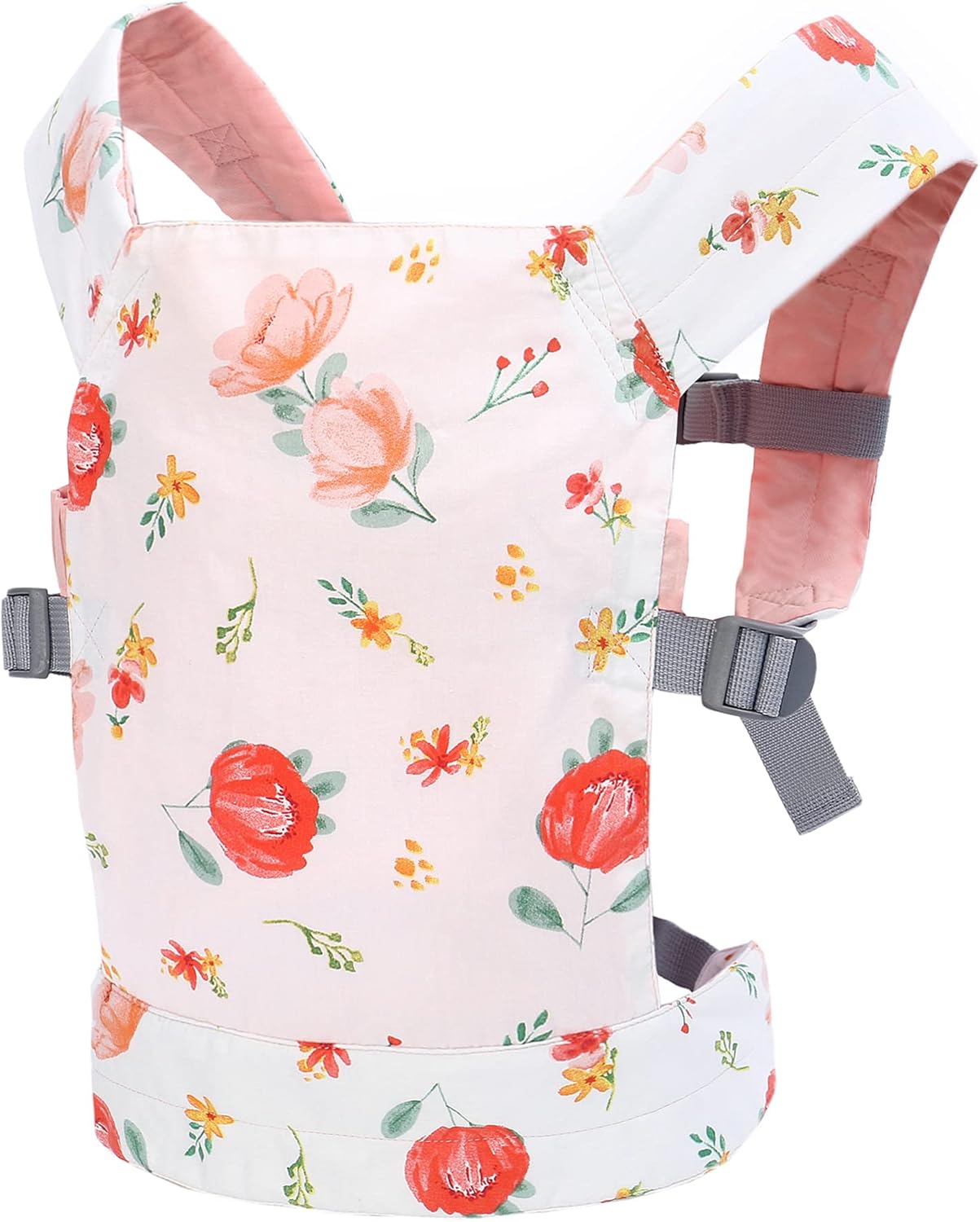 Miracle Baby Doll Carrier for Kids, Front and Back Baby Doll Accessories Backpack Kid Toddlers Play Toy Baby Carriers with Adjustable Straps for Little Girls