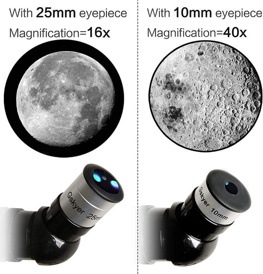 Gskyer Telescope, Telescopes for Adults, 80mm AZ Space Astronomical Refractor Telescope Kids, Adults Astronomy, German Technology Scope