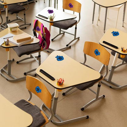 SICOHOME Line up Spots for Classroom Floor - 54Pcs Floor Numbers for Classroom Lining up Number Stickers for Back to School Kindergarten Preschool Elementary Supplies