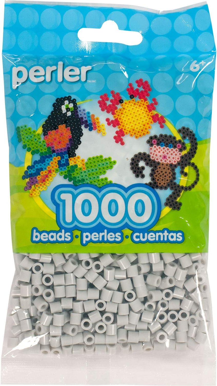 Perler Toothpaste Green Beads for Kids Crafts, 1000 pcs