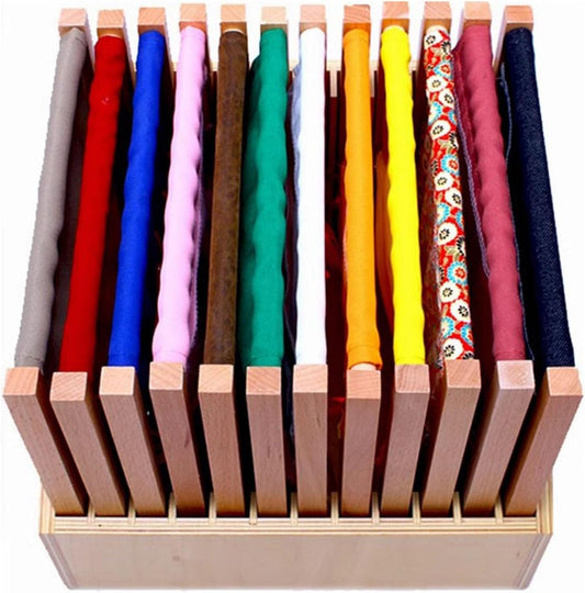 Montessori Learn to Dress Practice Boards,12 Kinds of Clothing + Clothing Frame,12 Kinds of Clothing + Clothing Frame,Zip, Snap, Button, Buckle, Lace and Tie