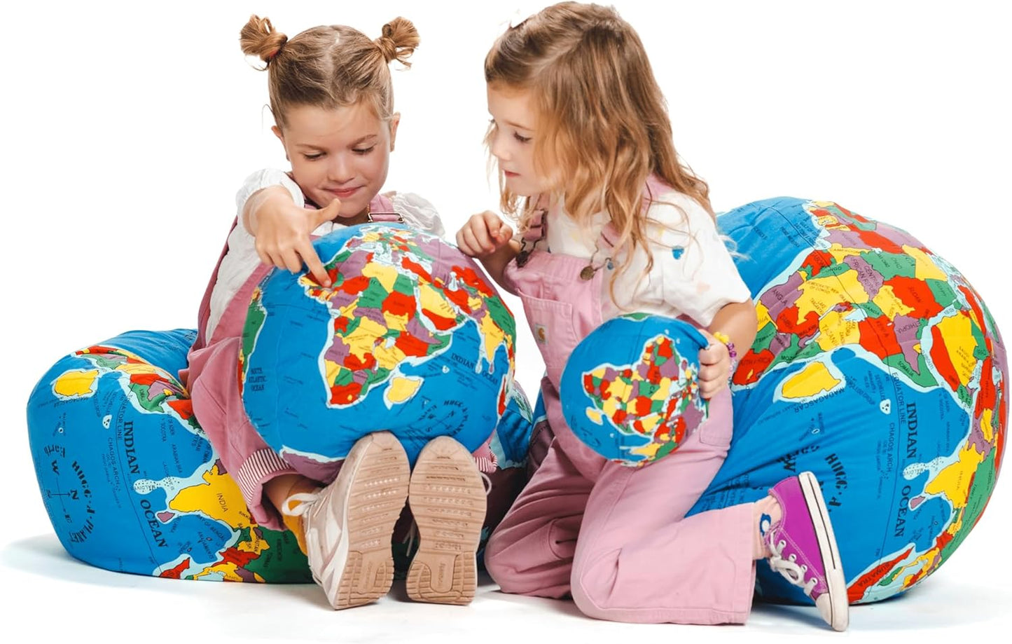 Pocket Earth HUGG-A-PLANET | Soft Plush Globe for Children | Montessori Educational Toy for Kids, Teens, Adults, Teachers, and Parents | Planet Earth Learning Toy | Classroom Must Haves