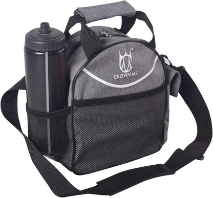 CROWN ME Disc Golf Set with 6 Discs and Mini Disc and Starter Disc Golf Bag