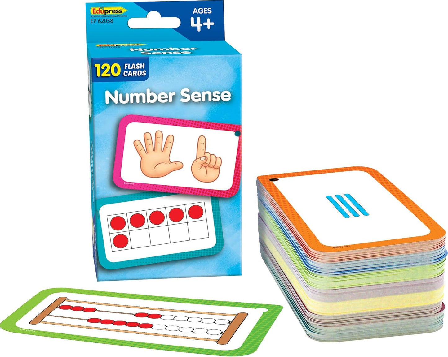 Teacher Created Resources Number Sense Flash Cards (EP62058)