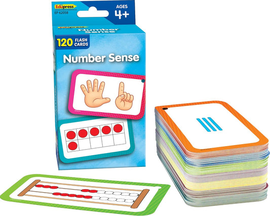 Teacher Created Resources Number Sense Flash Cards (EP62058)