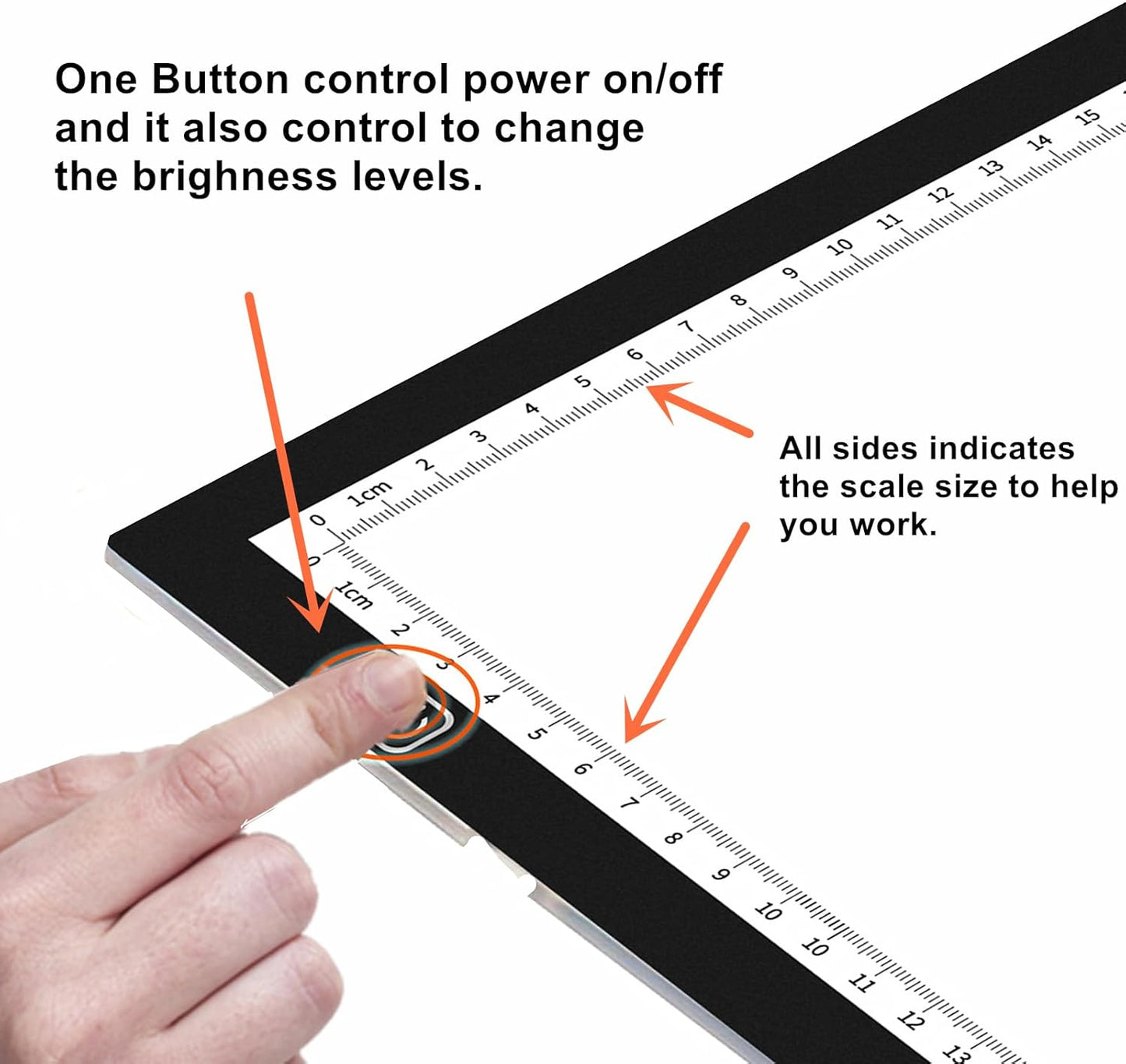 A3 LED Light Pad for Diamond Art, Sketching, Painting - Adjustable Brightness, Sketching, Tracing - USB Powered Complete Art Light Board Kit with Pad Stands and Clips