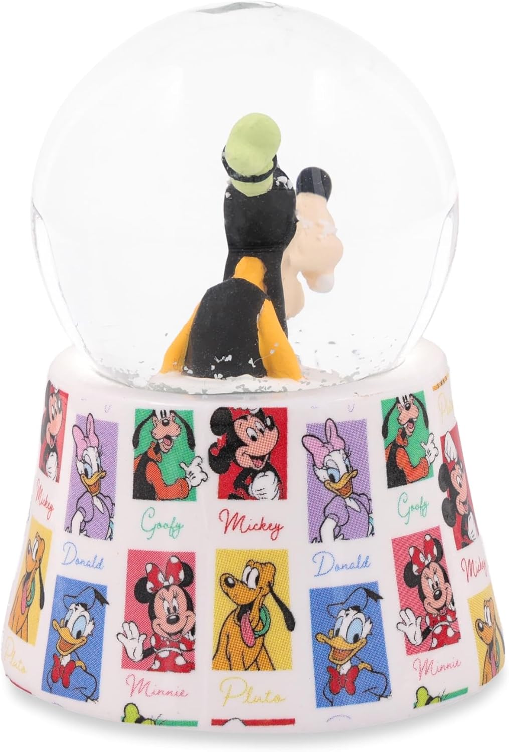 Silver Buffalo Disney Mickey and Friends Mini Light Up Snow Globe│Minnie Mouse│3.8 Inches Tall, 45mm (Small) - Colors A