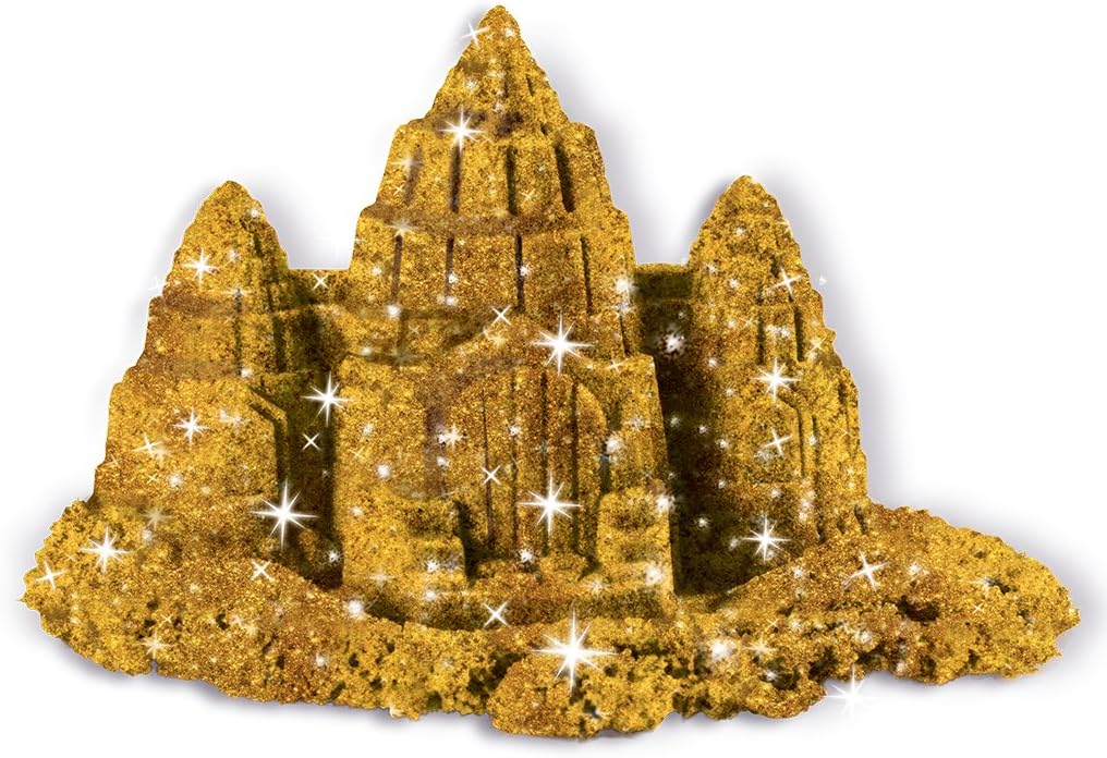 Kinetic Sand 6026411 "Metallic Sand Assortment Playset (Variety of Styles – Style Picked at Random)