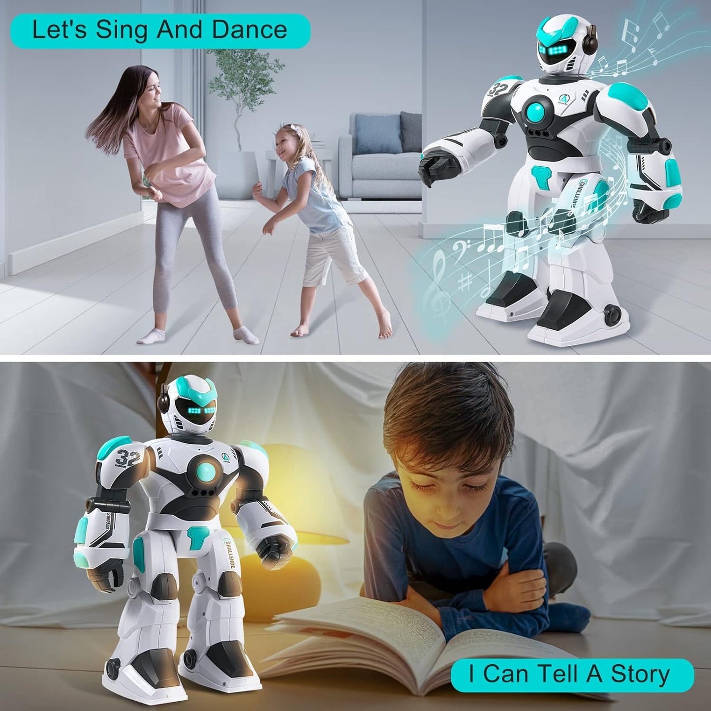 HPROMOT 5-in-1 STEM Robot Building Kit for Kids Ages 6-16, Remote & App Controlled, Rechargeable Engineering Learning DIY Coding Toy, Educational Building Blocks Gift for Girls & Boys (603 PCS)