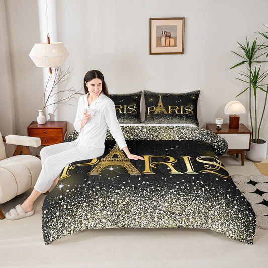 Erosebridal Chemistry Theme Bedding Sets Full Size, Periodic Table of Elements Comforter Set, Science Chemistry Lovers Duvet Sets for Kid Teens Boys Man Bedroom Decor Bedding Set, Black - Colors A