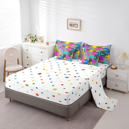 Erosebridal Chemical Equation Bed in a Bag Queen Comforter Set 7 Piece,Chemistry Bedding Sets Science Students Learning Gift Sheet Set with Comforter,Molecular Formula Education Bed Set - Colors B