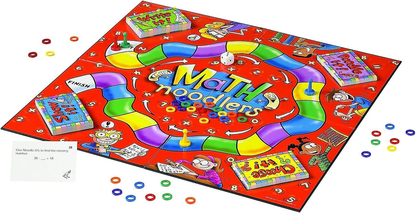 Edupress Math Noodlers Game, Grades 2-3 (EP62350), Multi