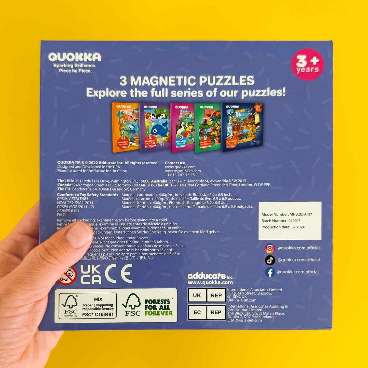 QUOKKA Magnetic Puzzles for Kids Ages 4-6 – Magnetic Fractions Learning Set for Kids 6-12 – Math Games for Homeschooling, Classrooms & Travel – 110 Magnets, 12 Task Pages, Marker – Toddler Travel Toys
