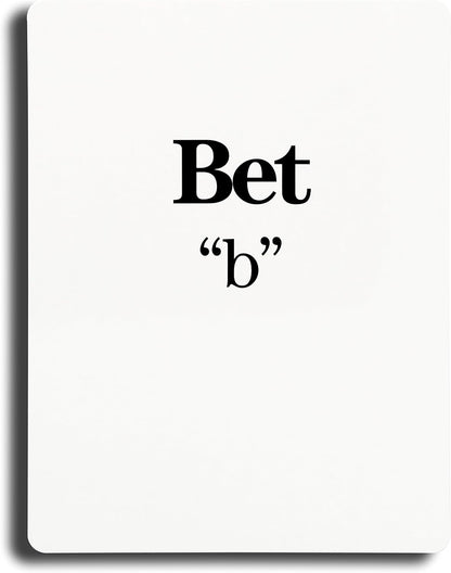Jumbo Aleph Bet Hebrew Letter Flashcards - 1 Pack