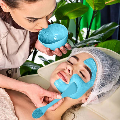 RamPula Silicone Face Mask Brush, Face Scrubber for Gentle Exfoliating & Hairless Moisturizers Applicator Tools for Apply Mud, Clay, Charcoal Mixed Mask, Cream, Lotion