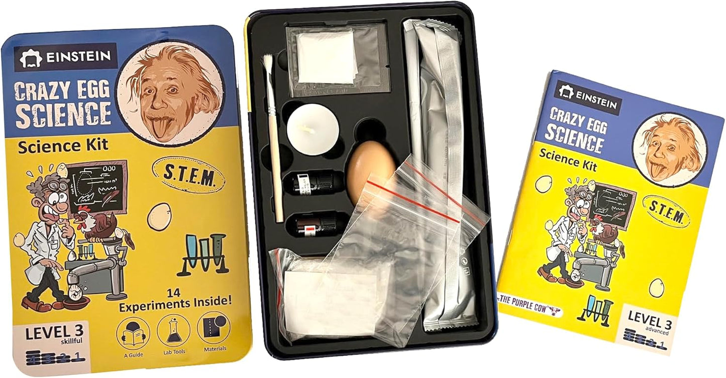 Einstein’s Optical Illusion LAB Science Kit for Kids. STEM for Boys & Girls Aged 8 and Above. 14 Exciting Experiments Inside/Detailed Picture Guide Included. Award Winning Kit