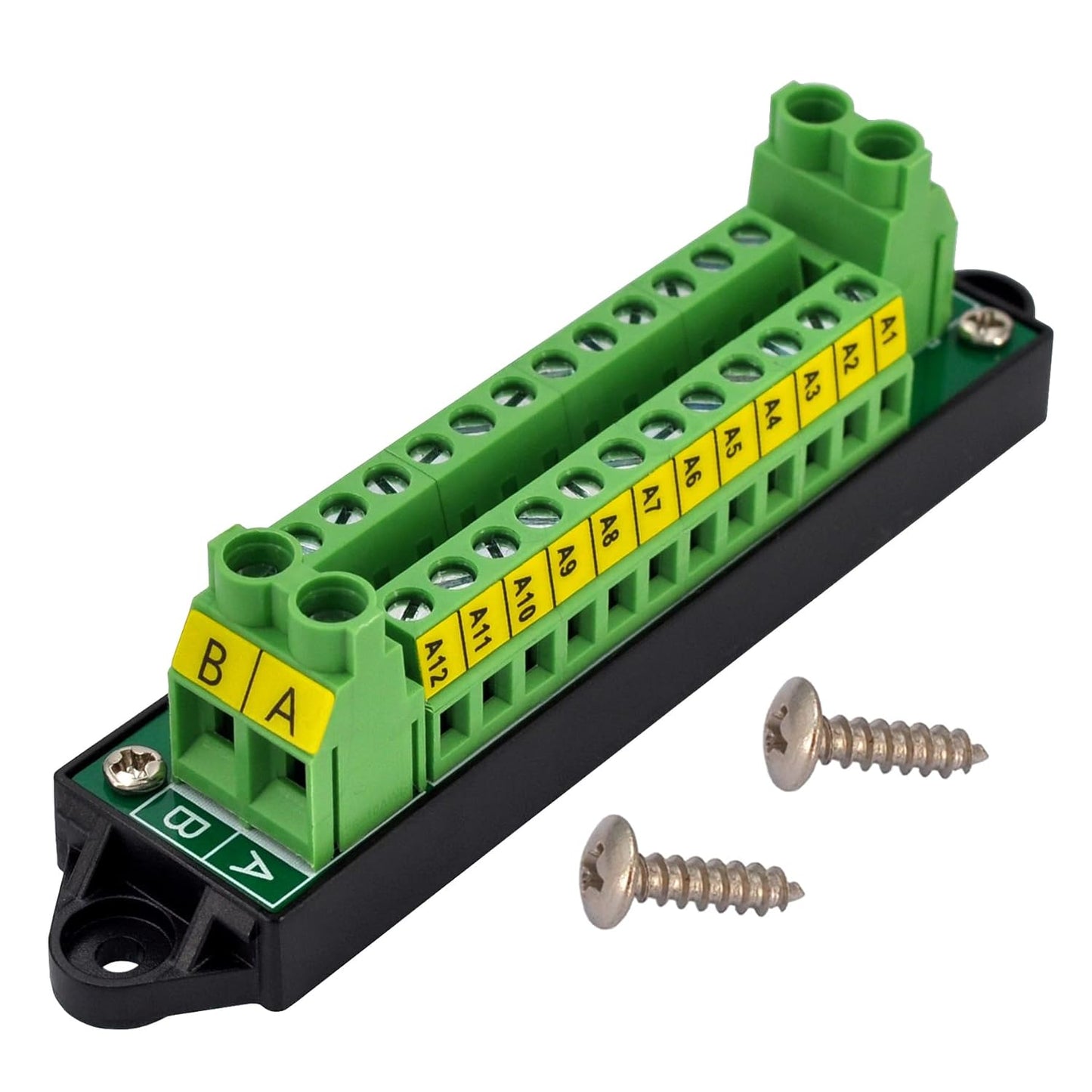 30Amp 300V 1x10 Position Terminal Block Distribution Module. OONO D-1661GP