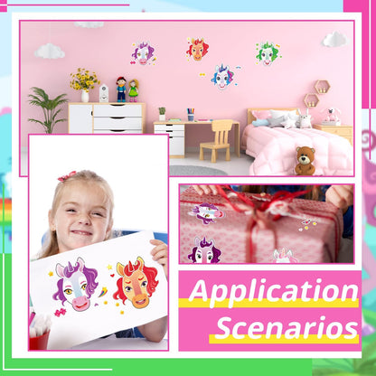 24-Sheet Make Your Own Science Sticker Kit | Microscope, DNA & Scientist Designs - Reusable Educational Decor for Classrooms & Kids Rooms
