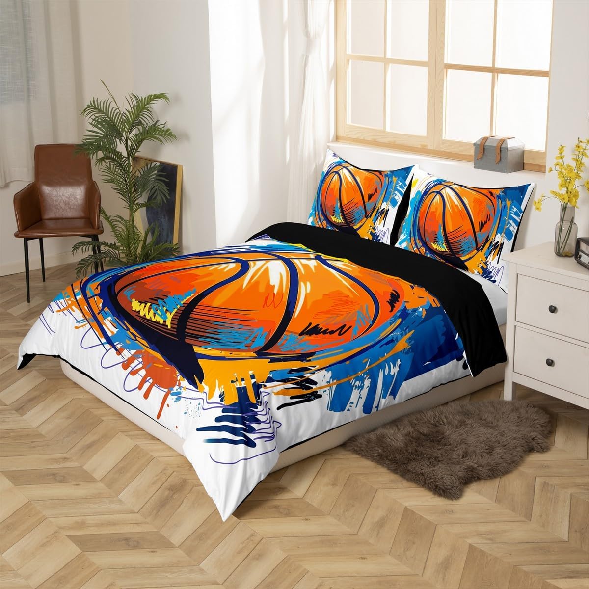 Laboratory Bedding Set Chemistry Lab Duvet Cover For Kids Teen Boys Girls Test Tube Microscope School Graffiti Comforter Cover Chemical Elements Science Theme Bedclothes 2Pcs Twin Size Gray