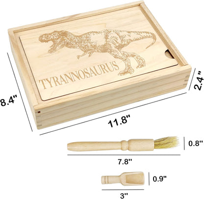 Dinosaur Excavation Archaeology Dig Kit for Kids, Fossil Explore Sensory Bin Toys, Dino Skeletons Bones Puzzle Game, Archaeology Science STEM Toys for Boys and Girls (Stegosaurus)