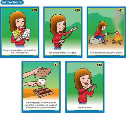 Super Duper Publications | HearBuilder Sequencing Flash Card Fun Deck | Educational Learning Resource for Children