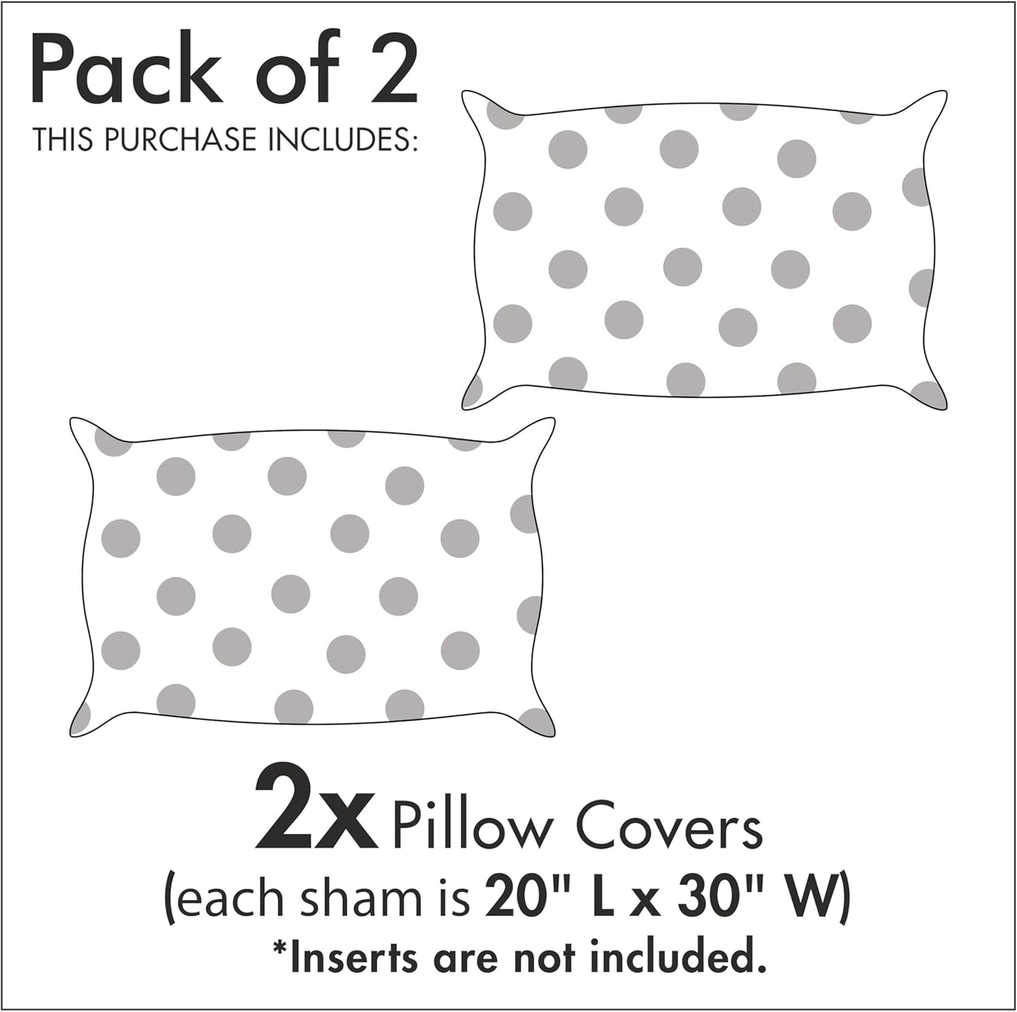 Ambesonne I Love You Pillow Sham Set of 2, Bear and Fox in Love Counting Stars at Night Animal Birthday Print, Quality Microfiber Bedding Item for All Seasons, 30" x 20", Orange Slate Blue Grey
